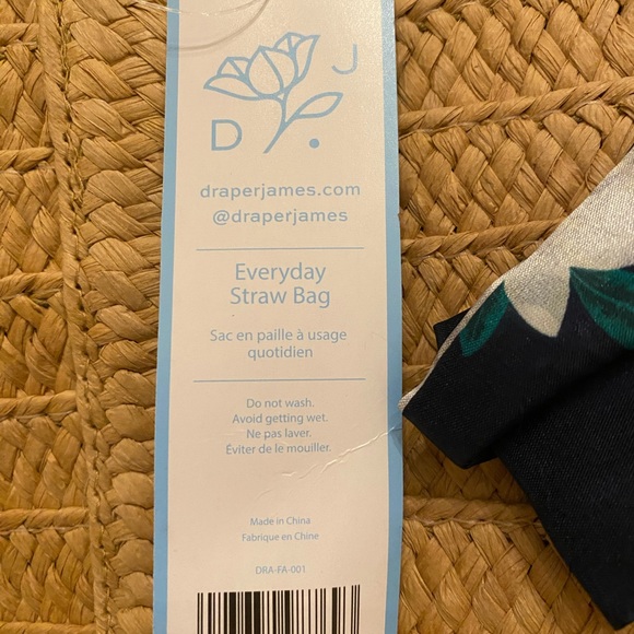 Draper James Straw Bag - Picture 2 of 3